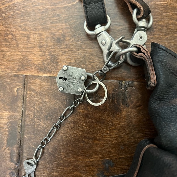 Free people real leather purse - Picture 3 of 3